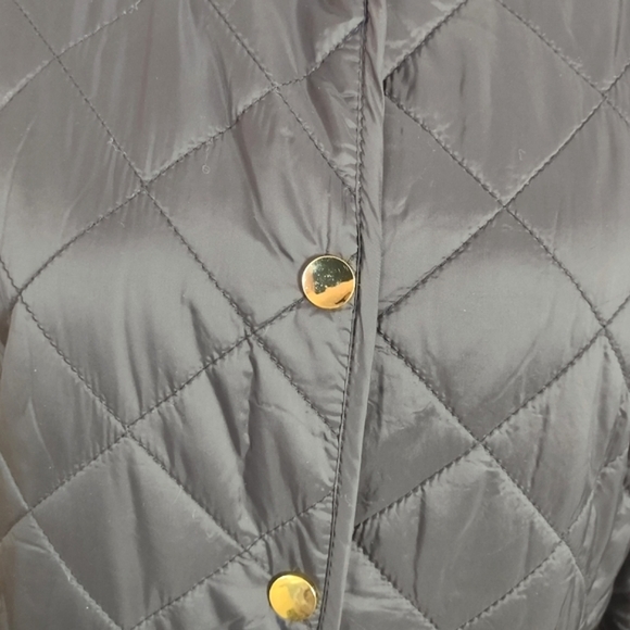 Liz Claiborne Studio Black Quilted Jacket Size Medium - Picture 6 of 8